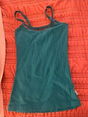 lei Turquoise Blue Stretch Camisole